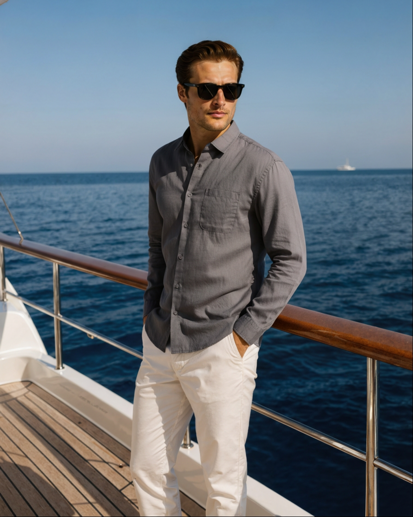 Camisa Capri — Lino Premium
