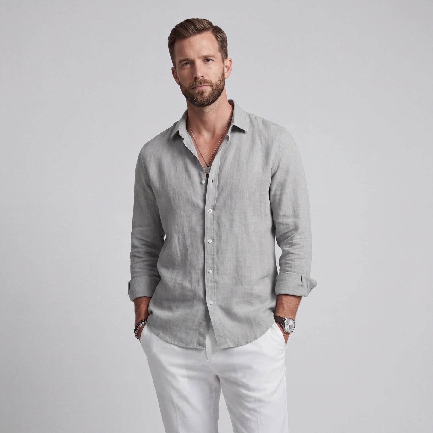 CHRISTOFER | CAMISA VERANIEGA DE CORTE HOLGADO