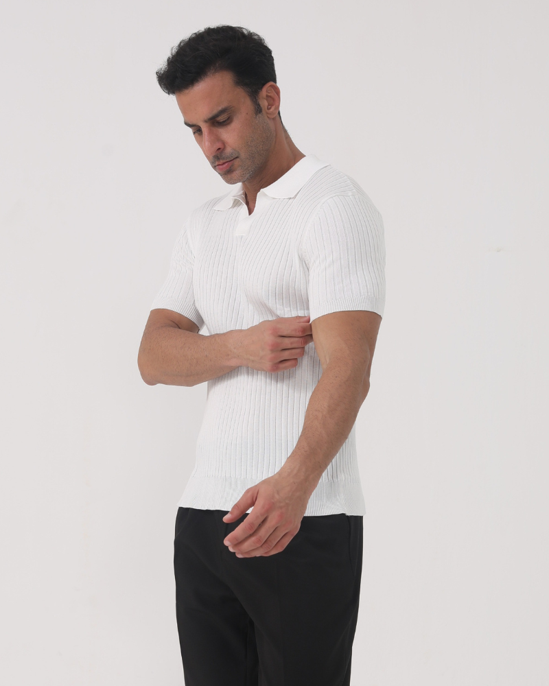 Polo Firenze — Algodón Texturizado