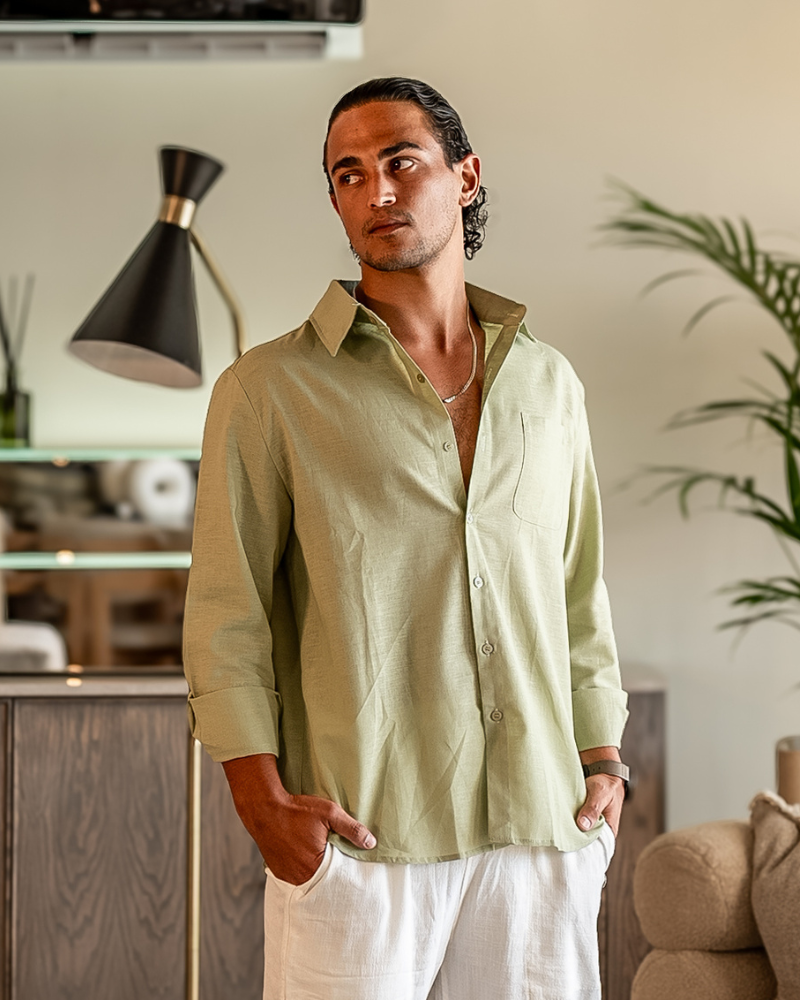 Camisa Capri — Lino Premium