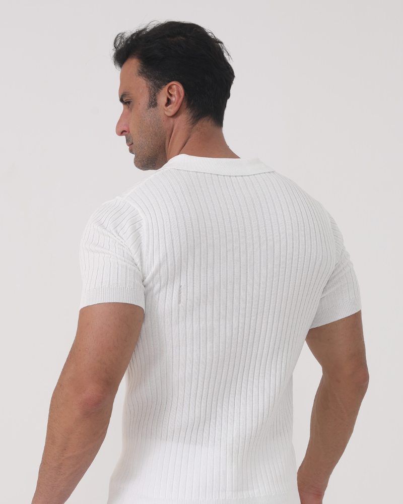 Polo Firenze — Algodón Texturizado