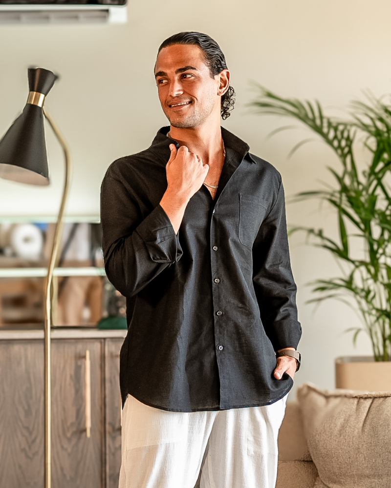 Camisa Capri — Lino Premium