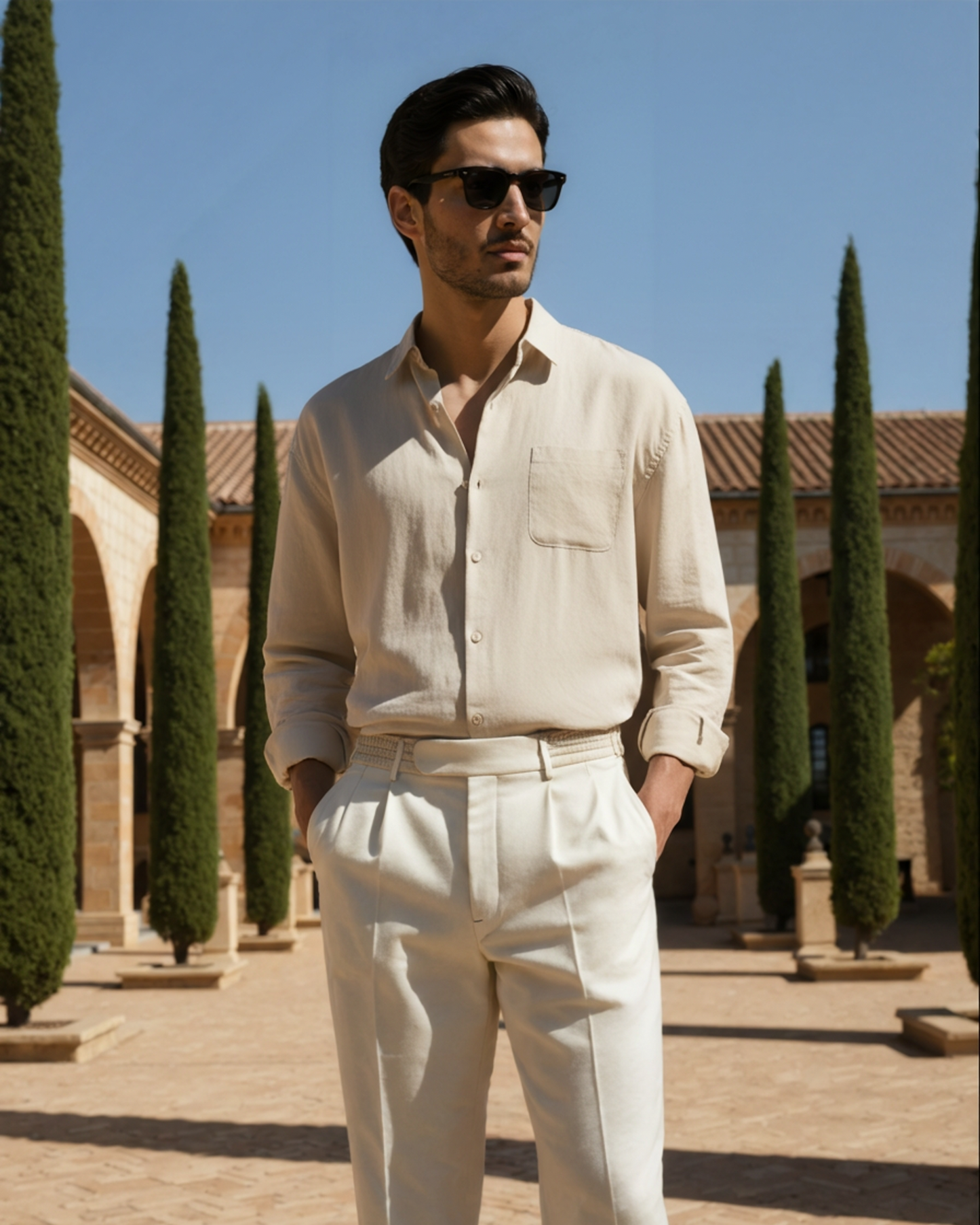 Camisa Capri — Lino Premium