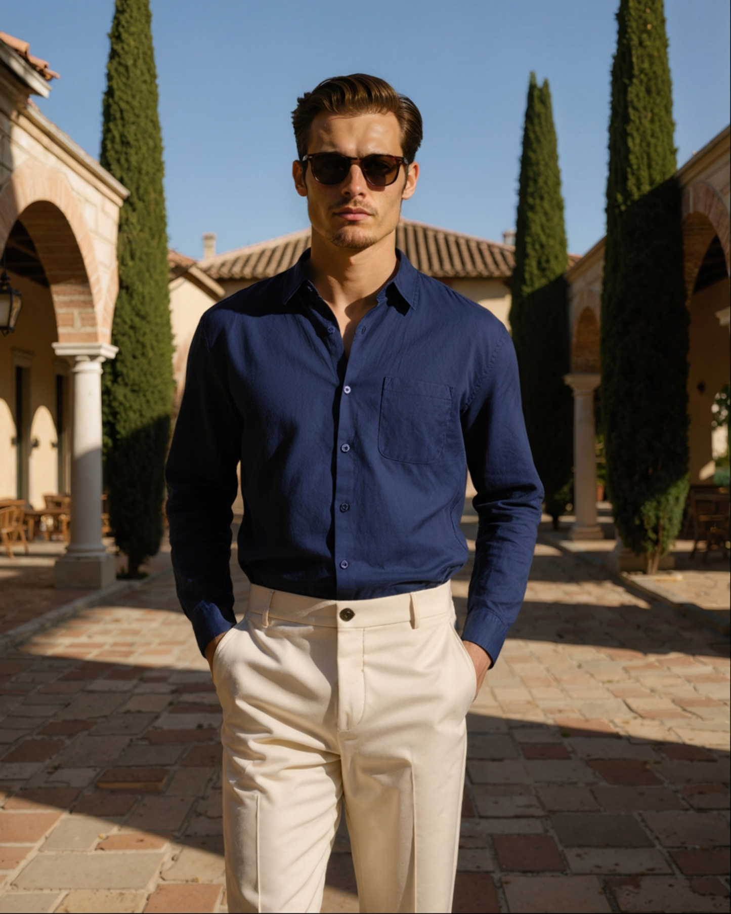 Camisa Capri — Lino Premium