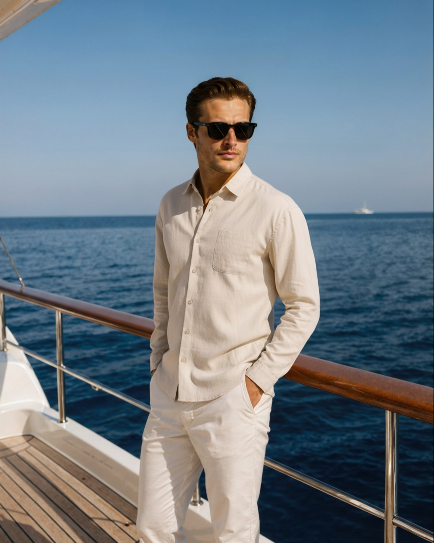 Camisa Capri — Lino Premium